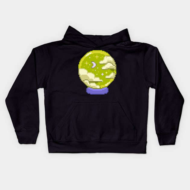 crystal ball Kids Hoodie by WitchyAesthetics